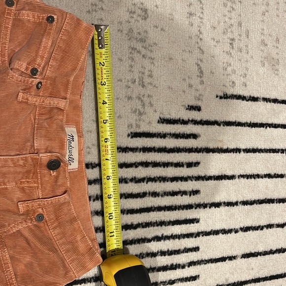 Madewell High Rise Slim Boyjean Corduroy Crop Pant - Picture 8 of 8